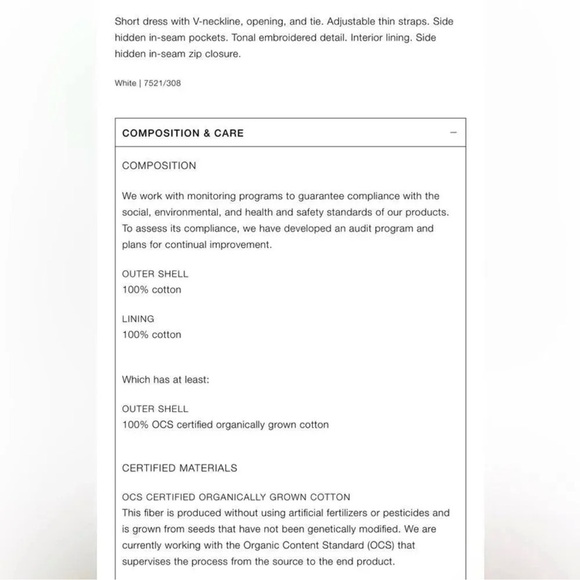 ZARA EMBROIDERED WHITE DRESS WITH BOWS - Picture 6 of 7